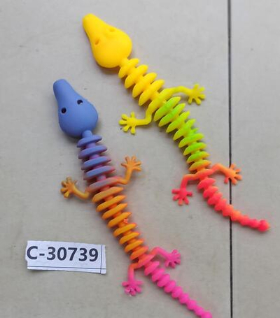 Тянучка Крокодил 21 см, с-30739