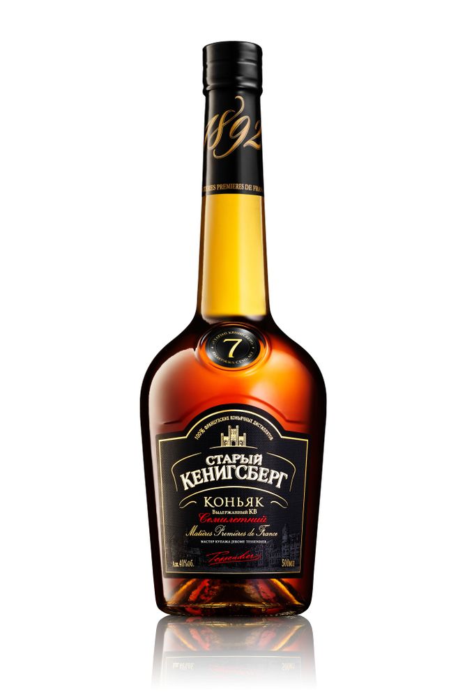 Коньяк Старый Кенигсберг 7 лет