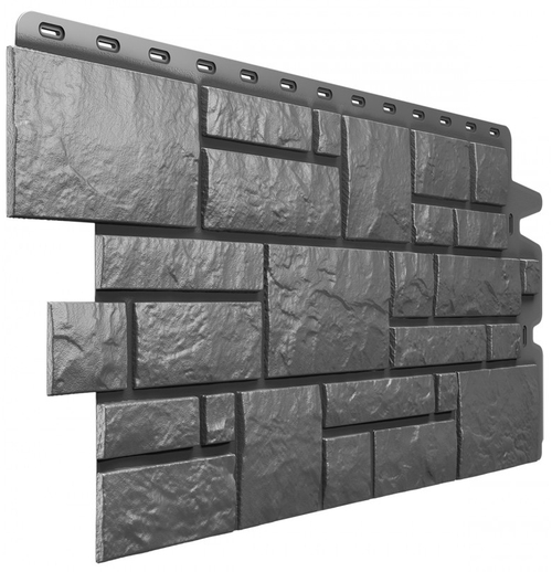 Фасадные панели (Цокольный Сайдинг) Деке Burg Оникс