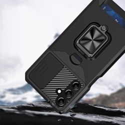 Противоударный чехол Сard Reader Case для Samsung Galaxy A15