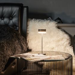 ULM-D950 3W-3000-6500K-DIM IP54 BLACK Светильник настольный светодиодный беспроводной. Встроенный аккумулятор 2200mAh. Диммер. Черный. TM Uniel