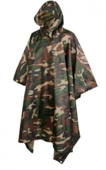 Дождевик пончо Woodland Camo