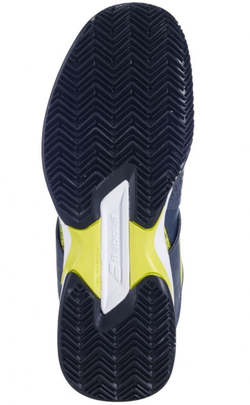Детские теннисные кроссовки Babolat Propulse Clay JR - grey/aero