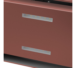 Каминная вытяжка Maunfeld Bath Plus 402 copper