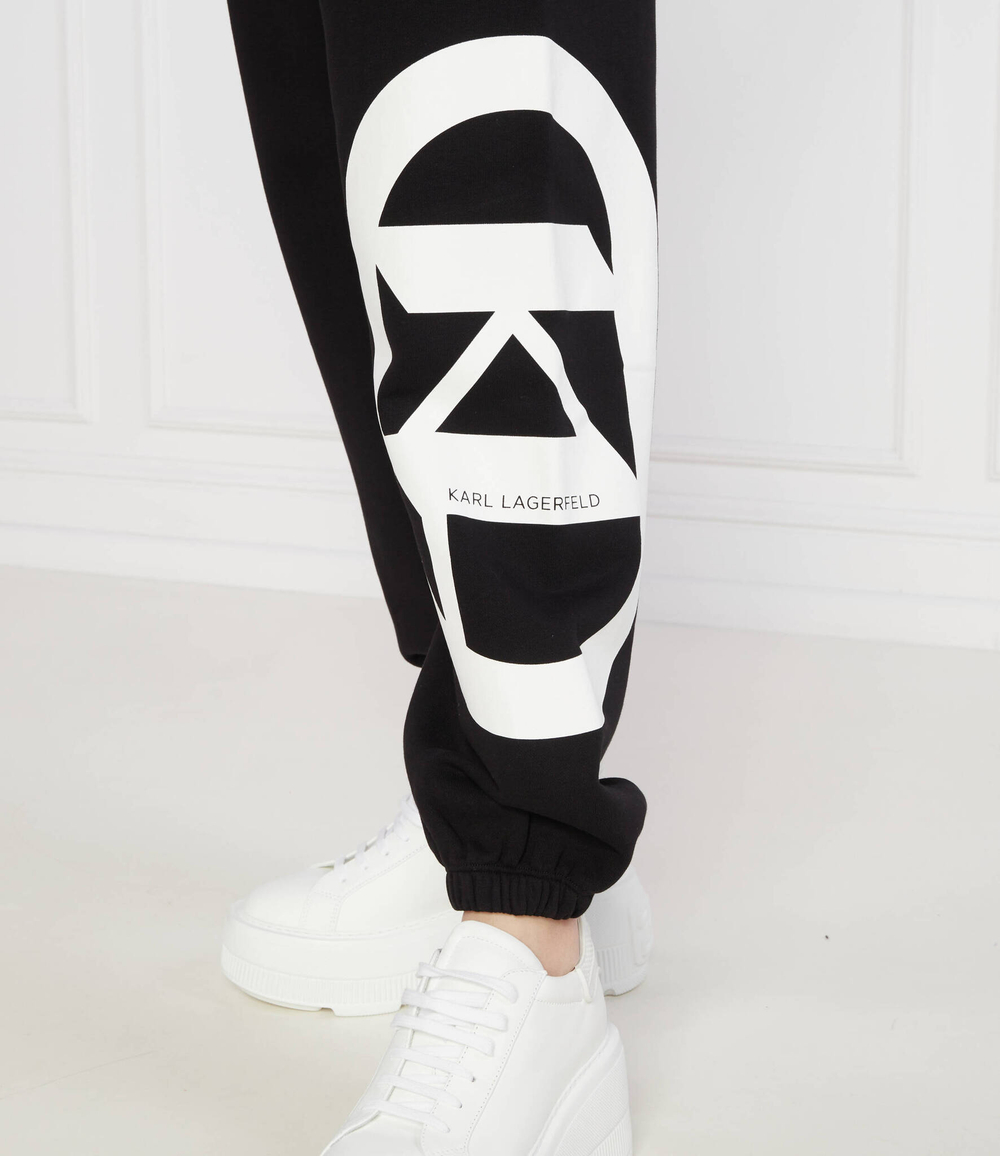 Спортивные штаны kl logo Karl Lagerfeld - черный(235W1051)
