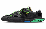 Кроссовки Off-White X Nike Blazer Low 77 "Black And Electro Green"