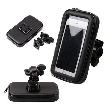 Водонепроницаемый держатель чехол для смартфона на вело и мото 75х150 мм.