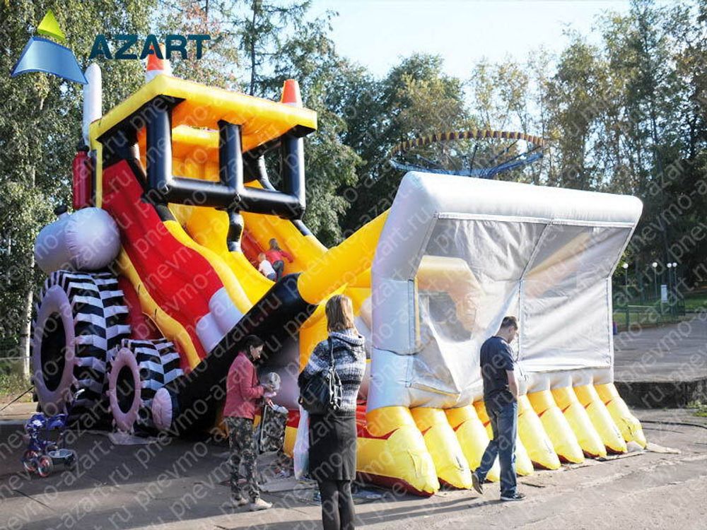 Батут "Трактор"