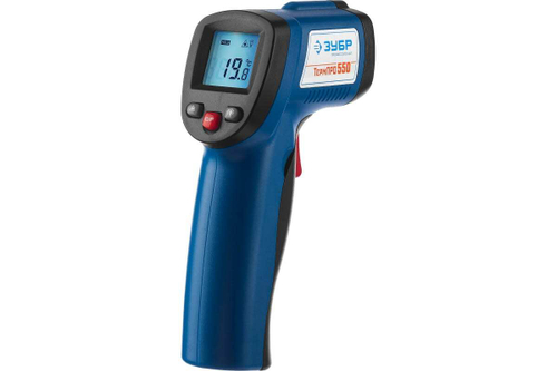 Инфракрасный пирометр ЗУБР Профессионал ТермПро-550, -30°+ 550°с 45723-550