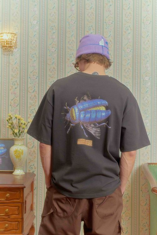 Футболка Sleeping Bug Dark Grey