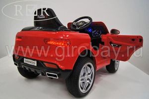 Детский электромобиль River Toys AUDI O009OO VIP красный фото №6