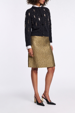 Кардиган из шерсти альпака