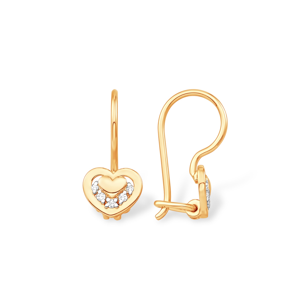 Серьги из золота 585 пробы
