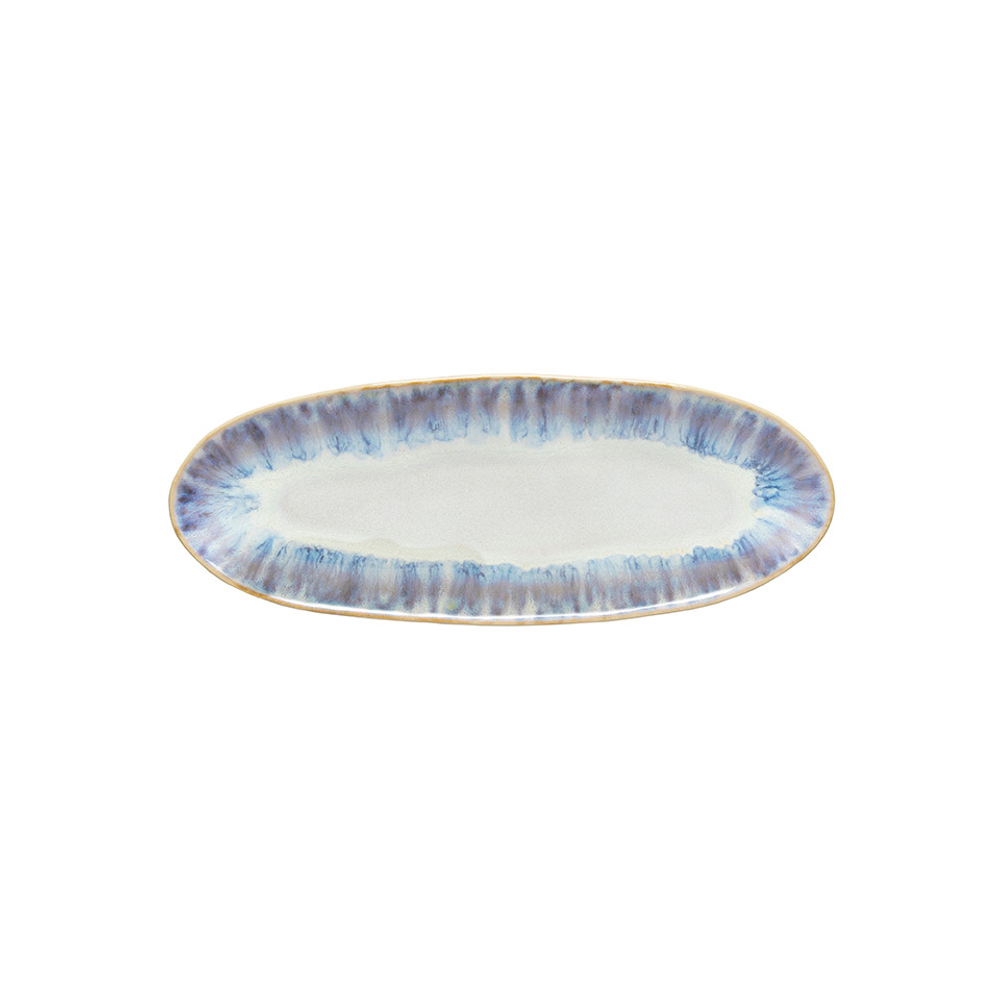 Тарелка овальная Brisa, 24 см, цвет лазурный, керамика Costa Nova GOA241-00918V