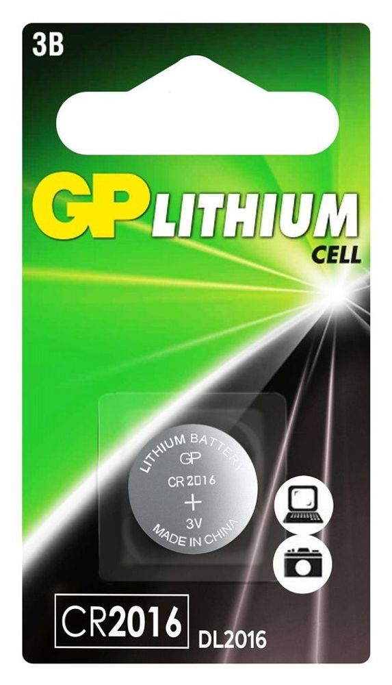 Батарейка GP таблетка CR2016