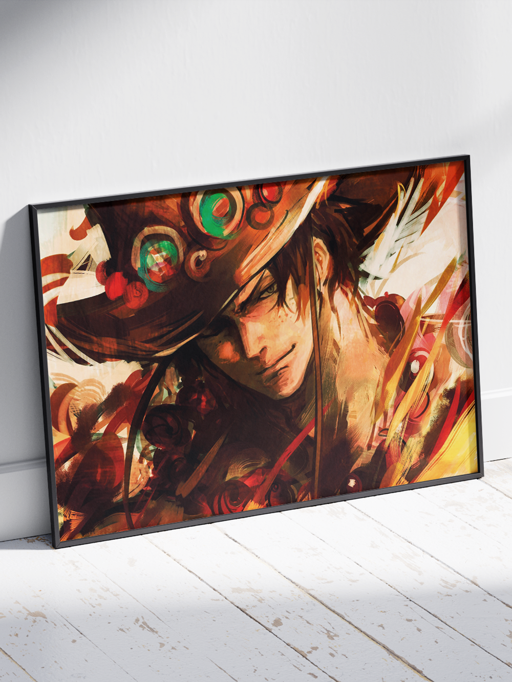 Постер плакат Эйс Арт One Piece Ван Пис
