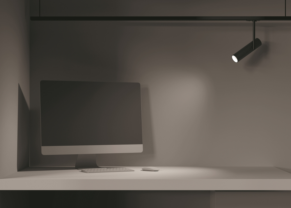 Трековый светильник Maytoni Elti TR005-1-GU10-B