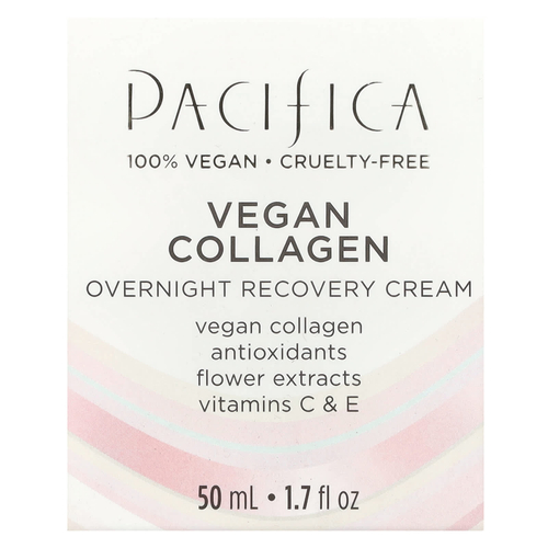 Pacifica, Vegan Collagen, ночной восстанавливающий крем, 50 мл (1,7 жидк. унц.)