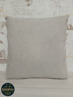 Декоративный гобеленовый чехол для интерьерной подушки Сметанка 38*38