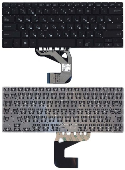 Клавиатура для ноутбука Asus X406 черная