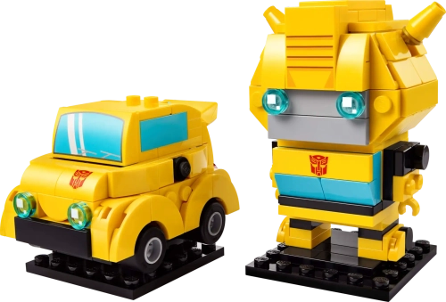 Конструктор LEGO BrickHeadz 40804 Робот и транспортное средство Бамблби