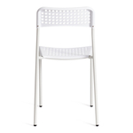 Стул ADDE (mod. C-049) металл/пластик, 39 х 49 х 78 см, White (белый)