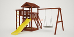 Детский игровой комплекс с качелями гнездо 100 см "Мастер" - 3 (окрашен)