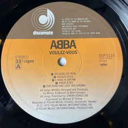 Винтажная виниловая пластинка LP ABBA Voulez Vous (Japan 1979) (No Obi) VG