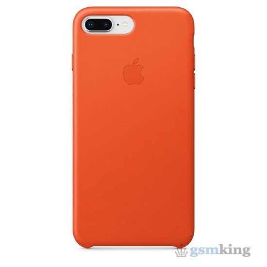 Leather Case iPhone 8/7 Plus Bright Orange (Ярко-оранжевый)
