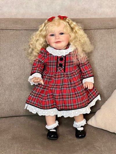 Кукла Реборн мягконабивная 60см в пакете (FA-513)