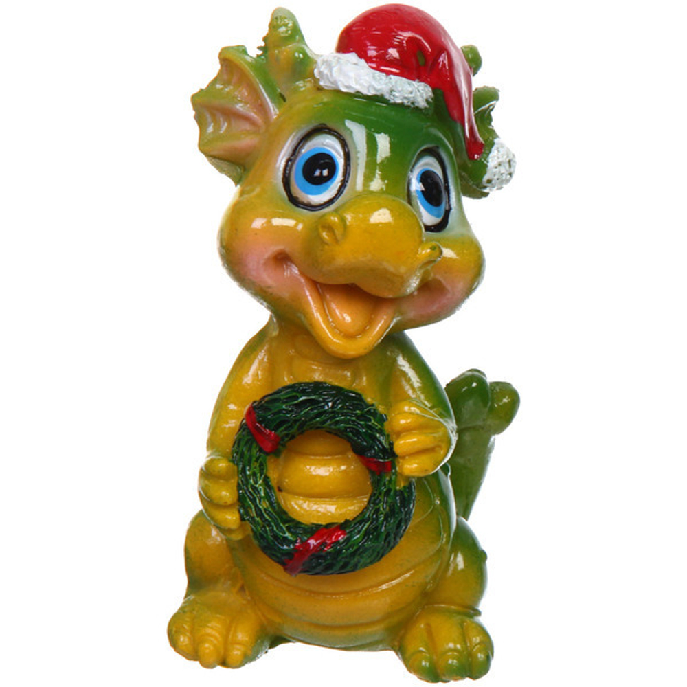 Фигурка «Дракоша Ричи с подарком» 7,8*5*4 см, микс