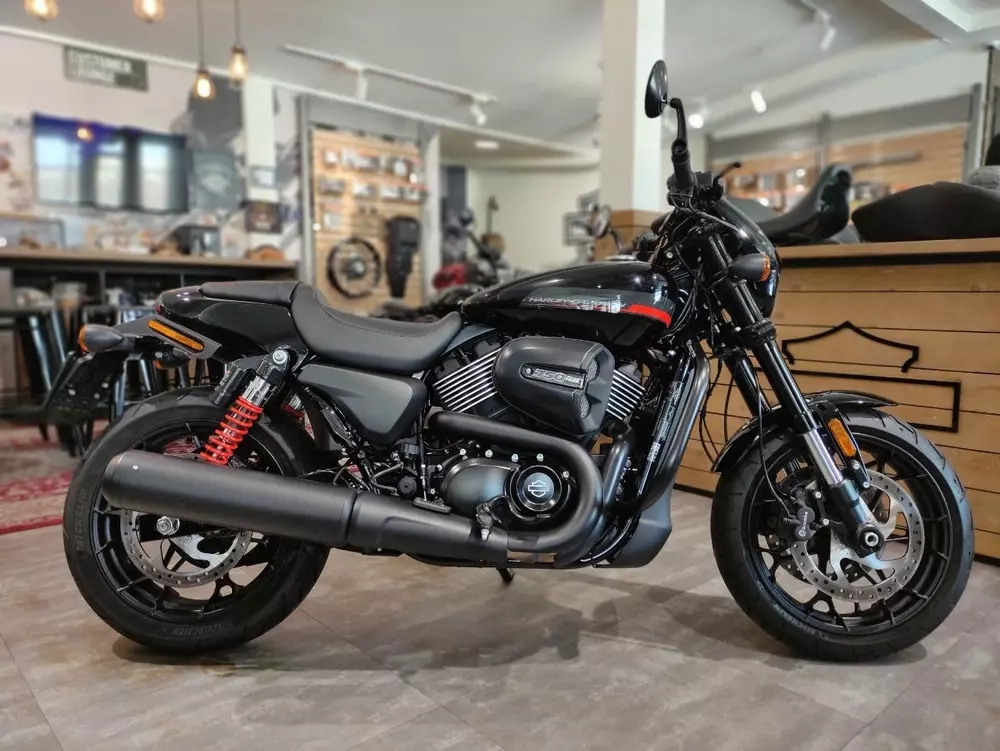 Harley davidson all black discount