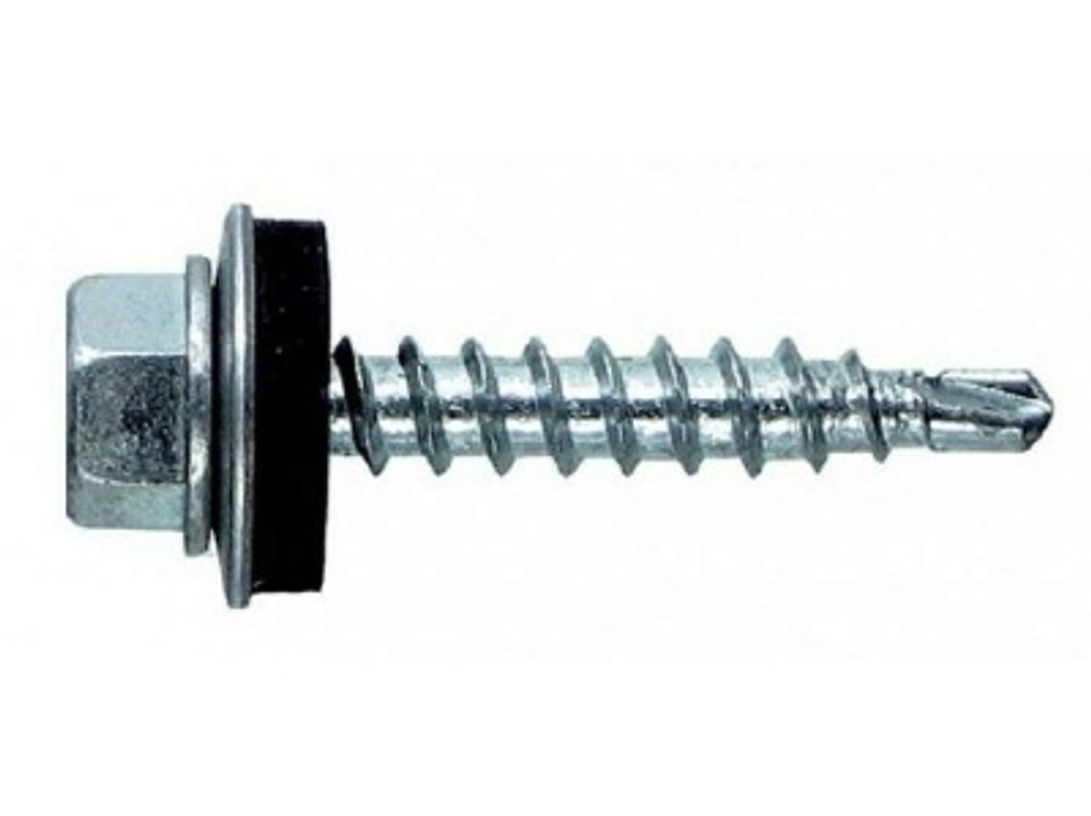 Саморез кровельный мет-дер, цинк 4,8*29 (55шт/уп)    ХХ