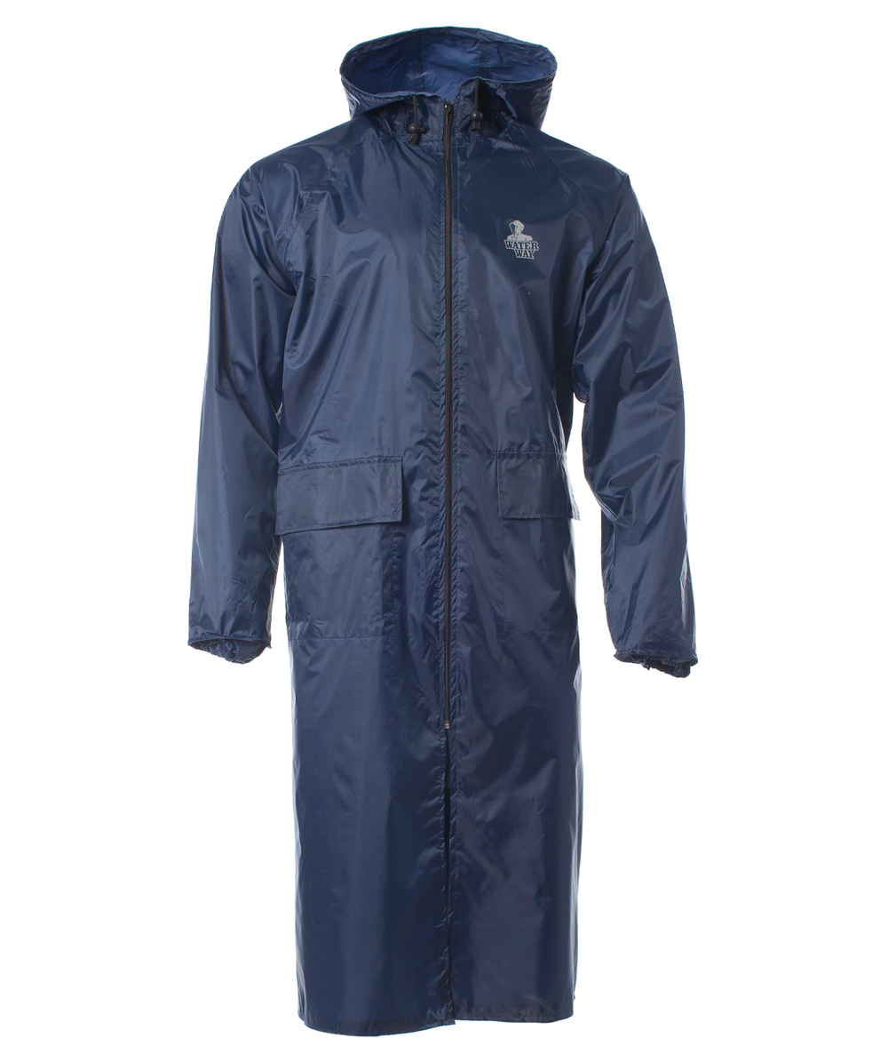 Плащ "ТАЙФУН"  т.синий  р. (52-54) 104-108/182-188