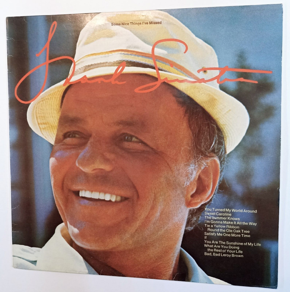 Винтажная виниловая пластинка Frank Sinatra Some Nice Things Ive Missed (Germany 1974)