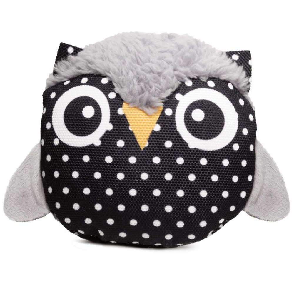 Игрушка BLACK&WHITE для собак мягкая "Совенок", 95/120мм Игрушка BLACK&WHITE для собак мягкая "Совенок", 95/120мм