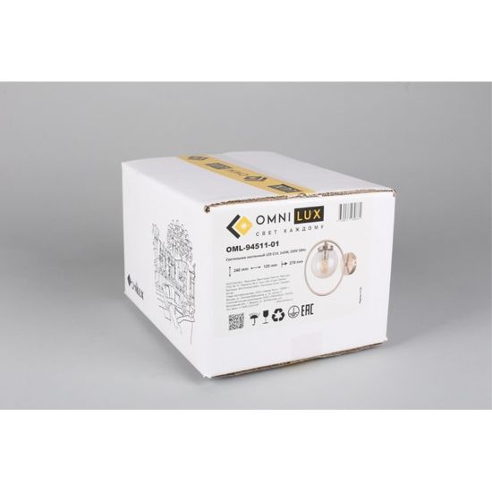 Светильник настенный (Бра) OML-94511-01