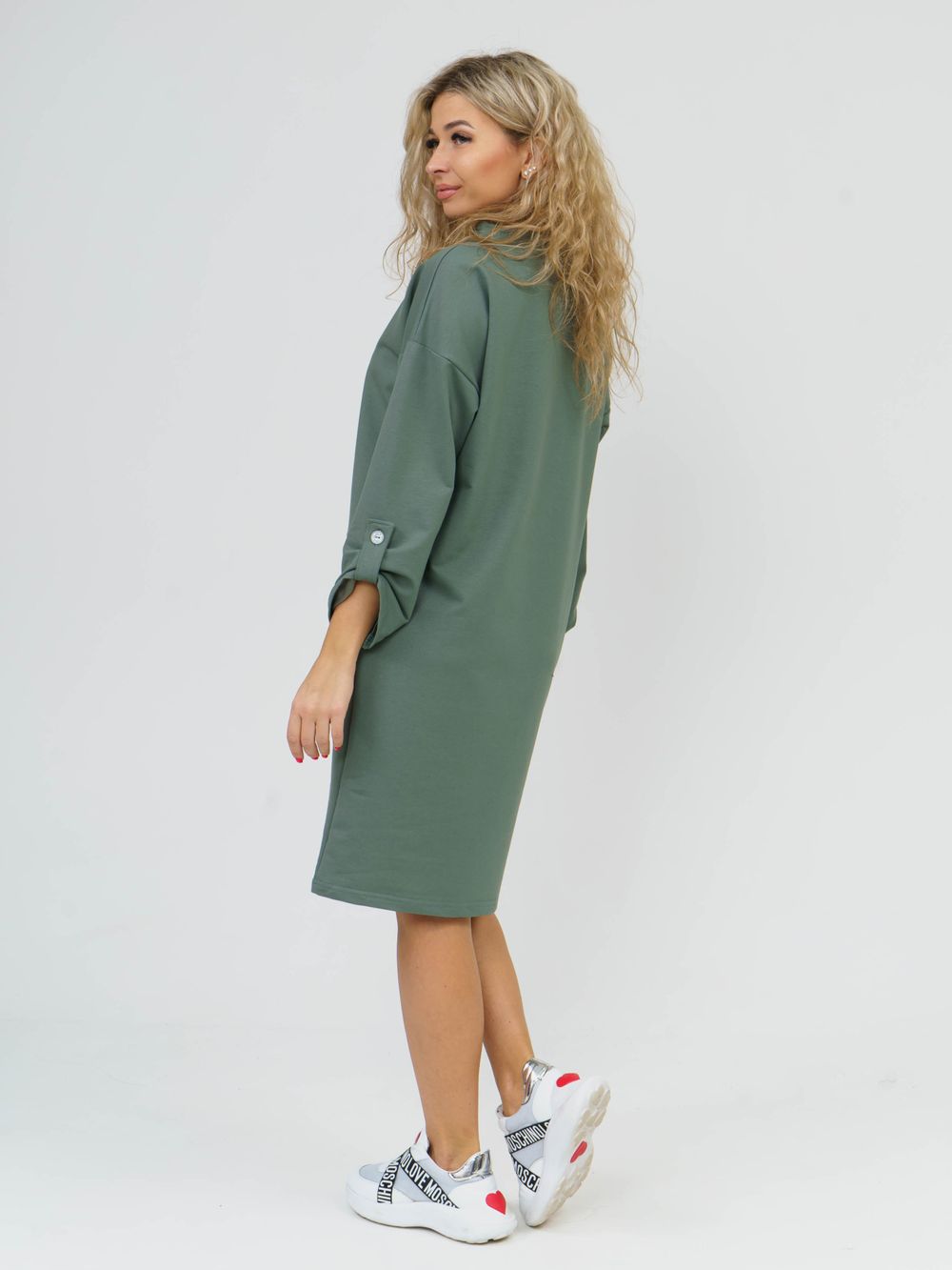 880 Платье "Хаки" SveTekst (Акция)