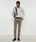 Рубашка H-HANK-kent-C1-214 BOSS BLACK - бежевый(50533021)