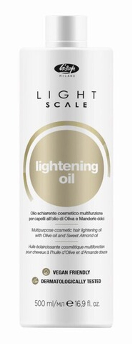 Многофункциональное безаммиачное осветляющее масло для волос - LIGHT SCALE LIGHTENING OIL 500 мл