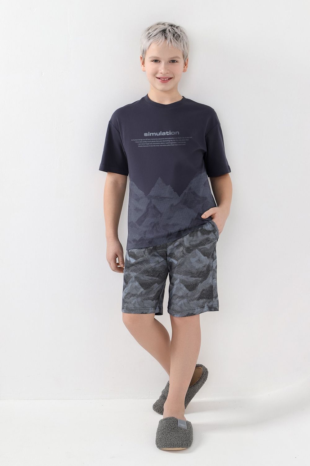 Костюм для мальчика Горец-2 Виотекс ГРАФИТОВЫЙ