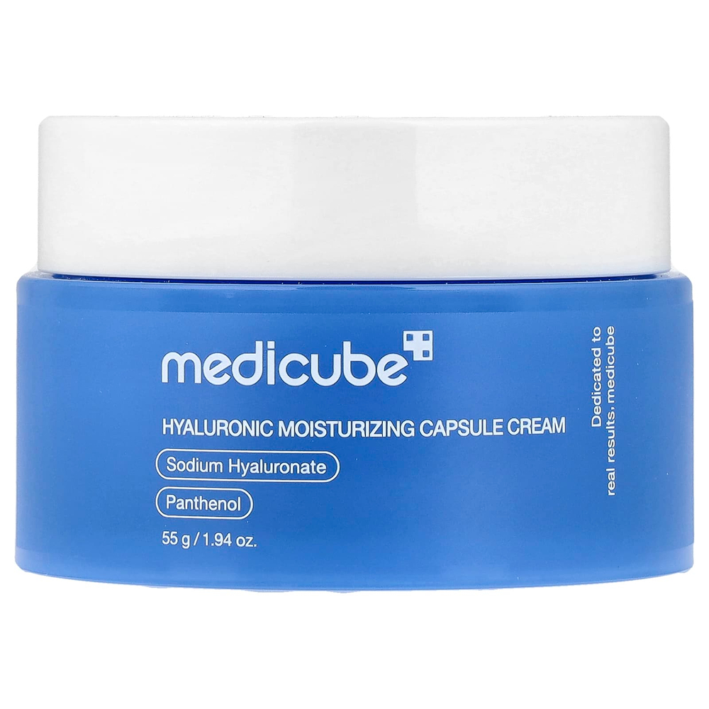 Medicube, увлажняющий гиалуроновый крем в капсулах, 55 г (1,94 унции)