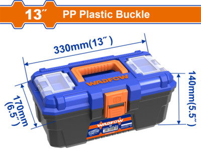 Ящик для инструмента 330х170х140 мм, 7 кг (8) WADFOW WTB1313