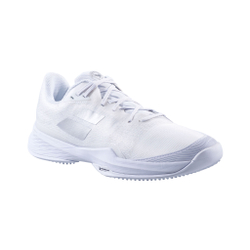 Женские теннисные кроссовки Babolat Jet Mach 3 Grass Court Shoe Women - White, Silver