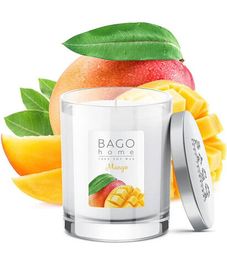 Манго, ароматическая свеча, Bago home