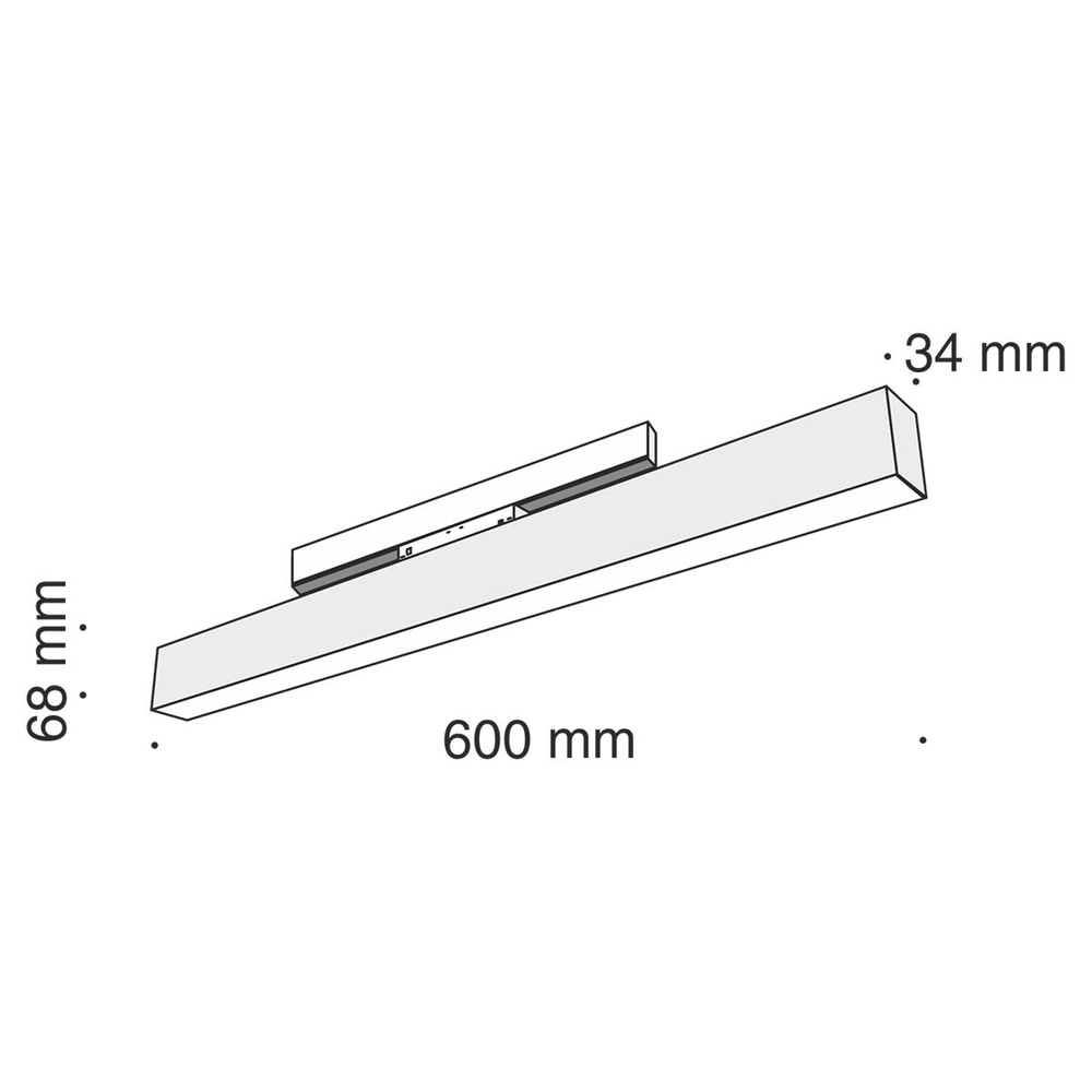 Трековый светильник Maytoni Technical TR012-2-20W3K-B