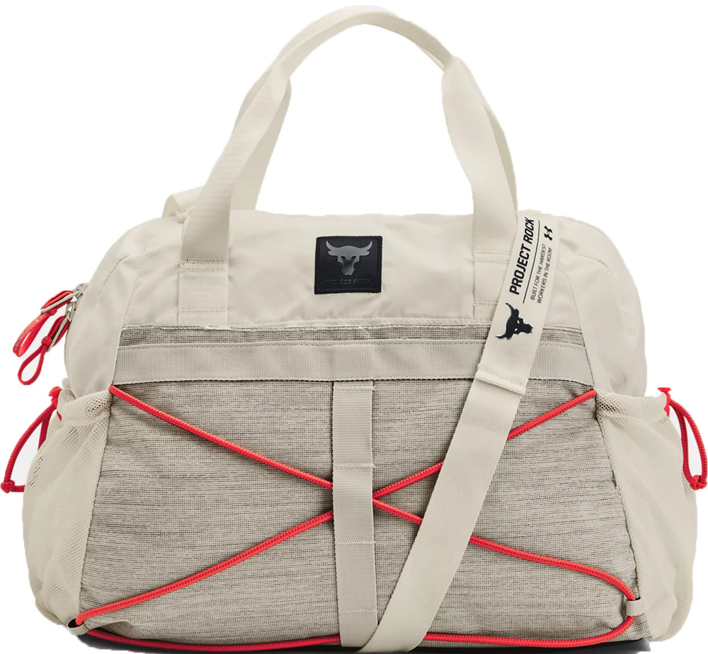 Сумка Under Armour UA Project Rock Gym Bag SM-WHT