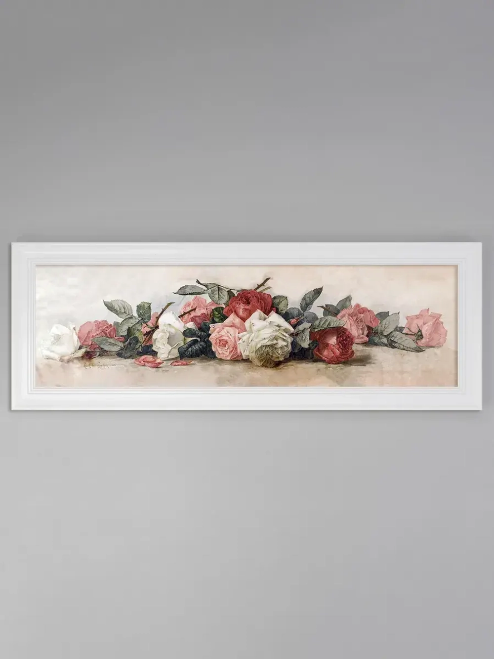 Картина на стену интерьерная на холсте в раме 23*65 см