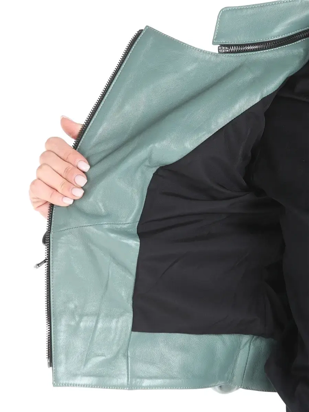 Косуха кожаная куртка женская Турция