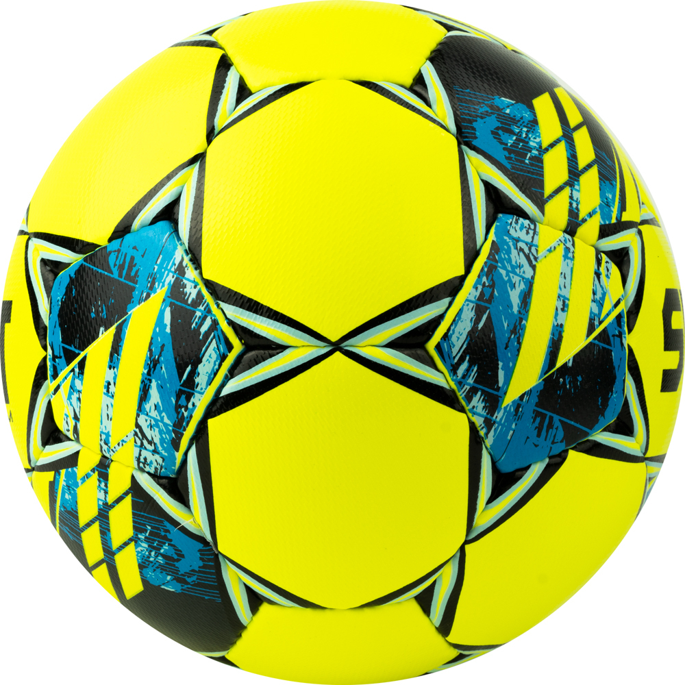 Мяч футб. SELECT Team Basic V23, 0865560552, р.5, FIFA Basic, 32 пан, гл.ПУ, руч.сш., желто-син